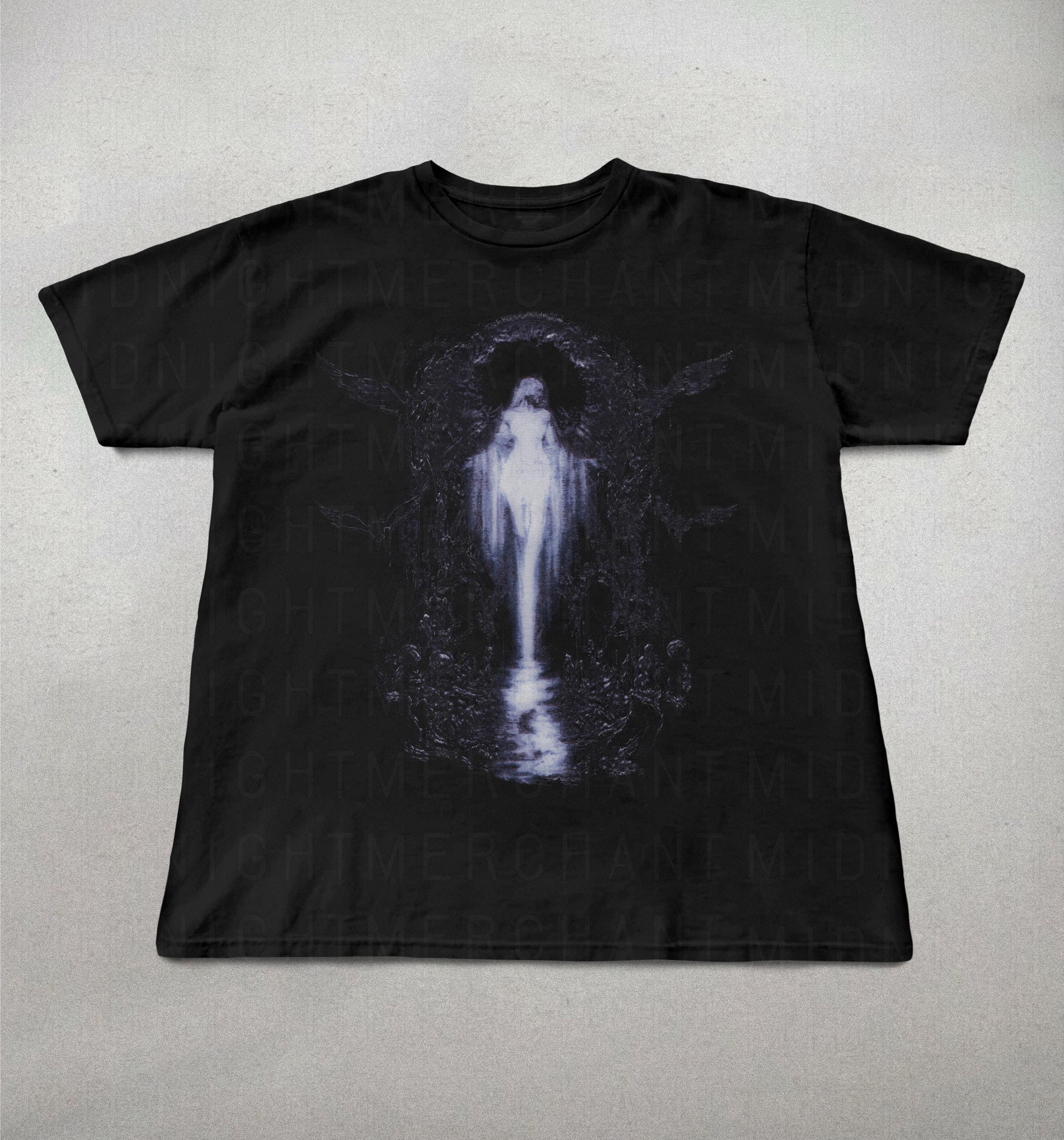 Goth Y2k Shirt, Cute Shirts, Retro Graphic Tee, Alt Gothic