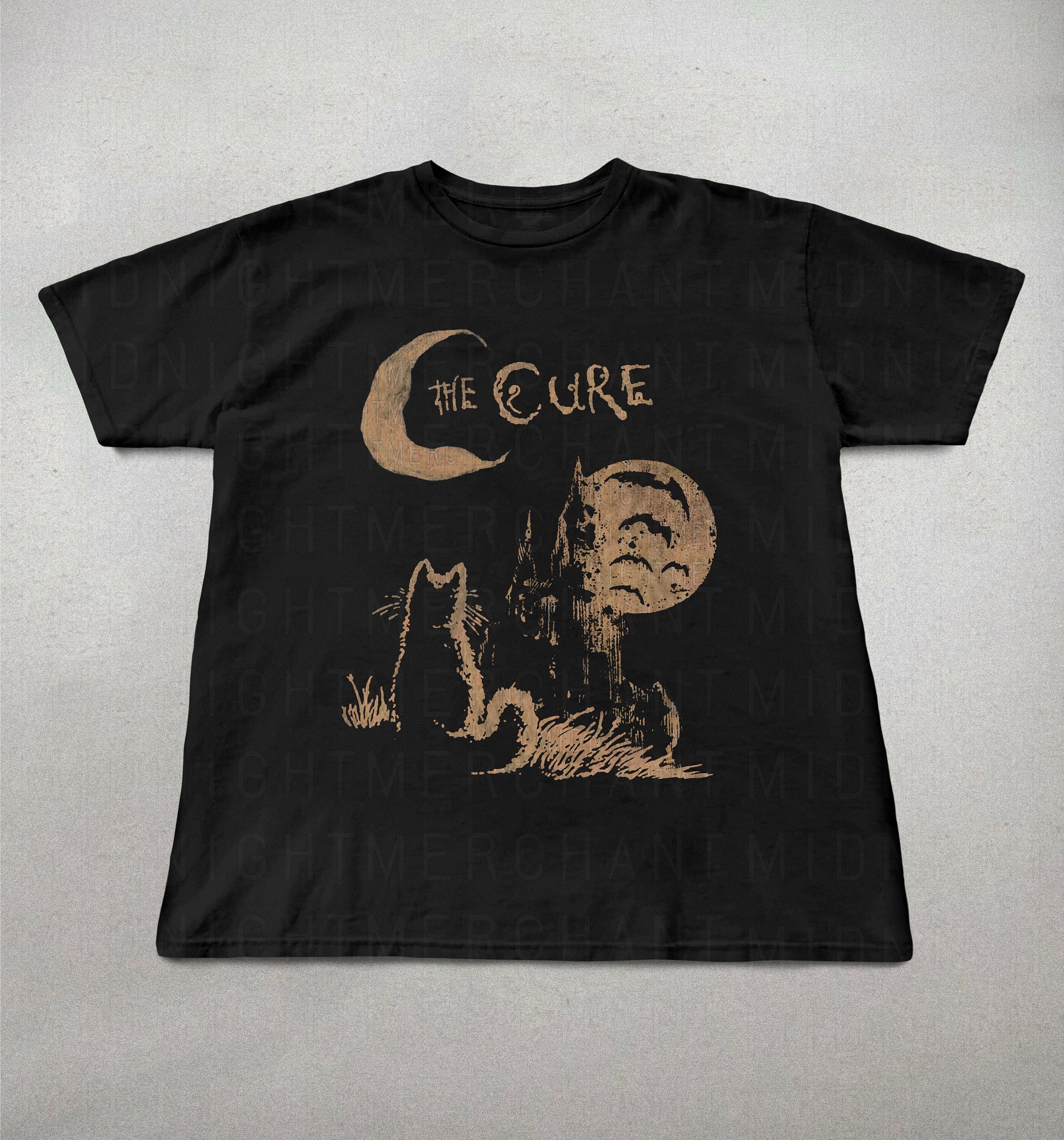 The Cure Cat Tee, 90s Alt Indie Rock, Unisex shirt, Music Gifts, Cat Lover gifts, the cure fan gifts, band tee, the cure graphic tee The Cure Cat Tee, 90s Alt Indie Rock, Unisex shirt, Music Gifts, Cat Lover gifts, the cure fan gifts, band tee, the cure graphic tee