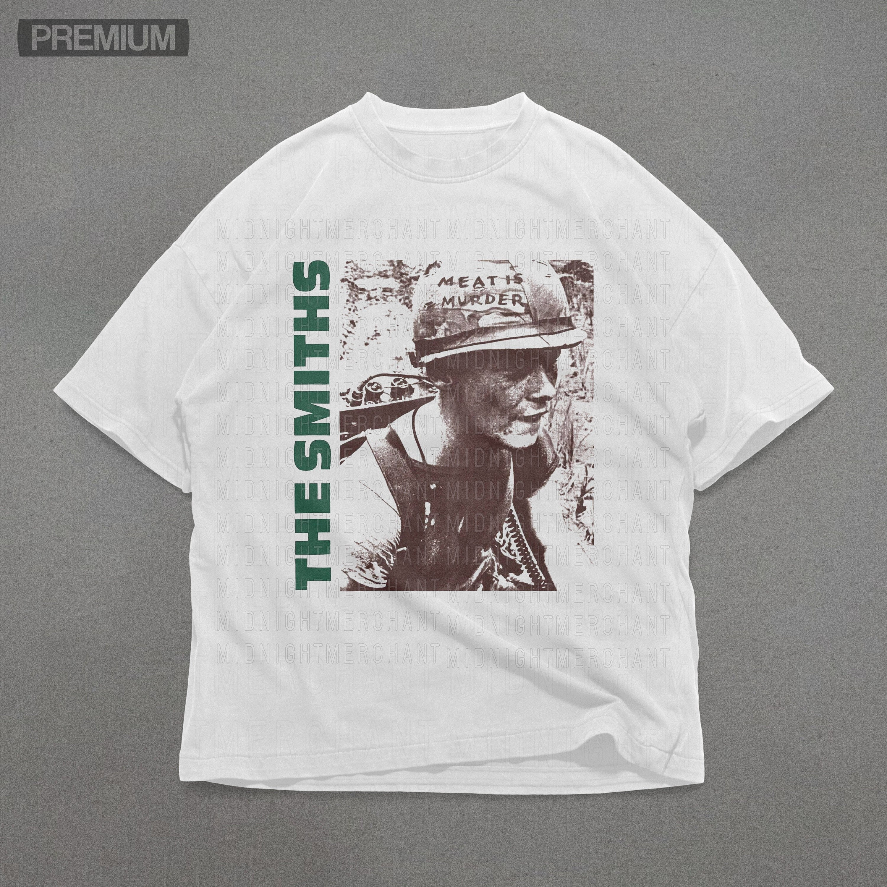 THE SMITHS MEAT IS MURDER Tシャツ The Smiths Meat is Murder Shirt Comfort Colors Premium Cotton
