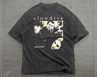 Slowdive Soulvaki T-shirt, Comfort Colors Shirt, 90s sheogaze band tee, Retro style graphic tee, Slowdive Band tee, Alt indie rock clothing