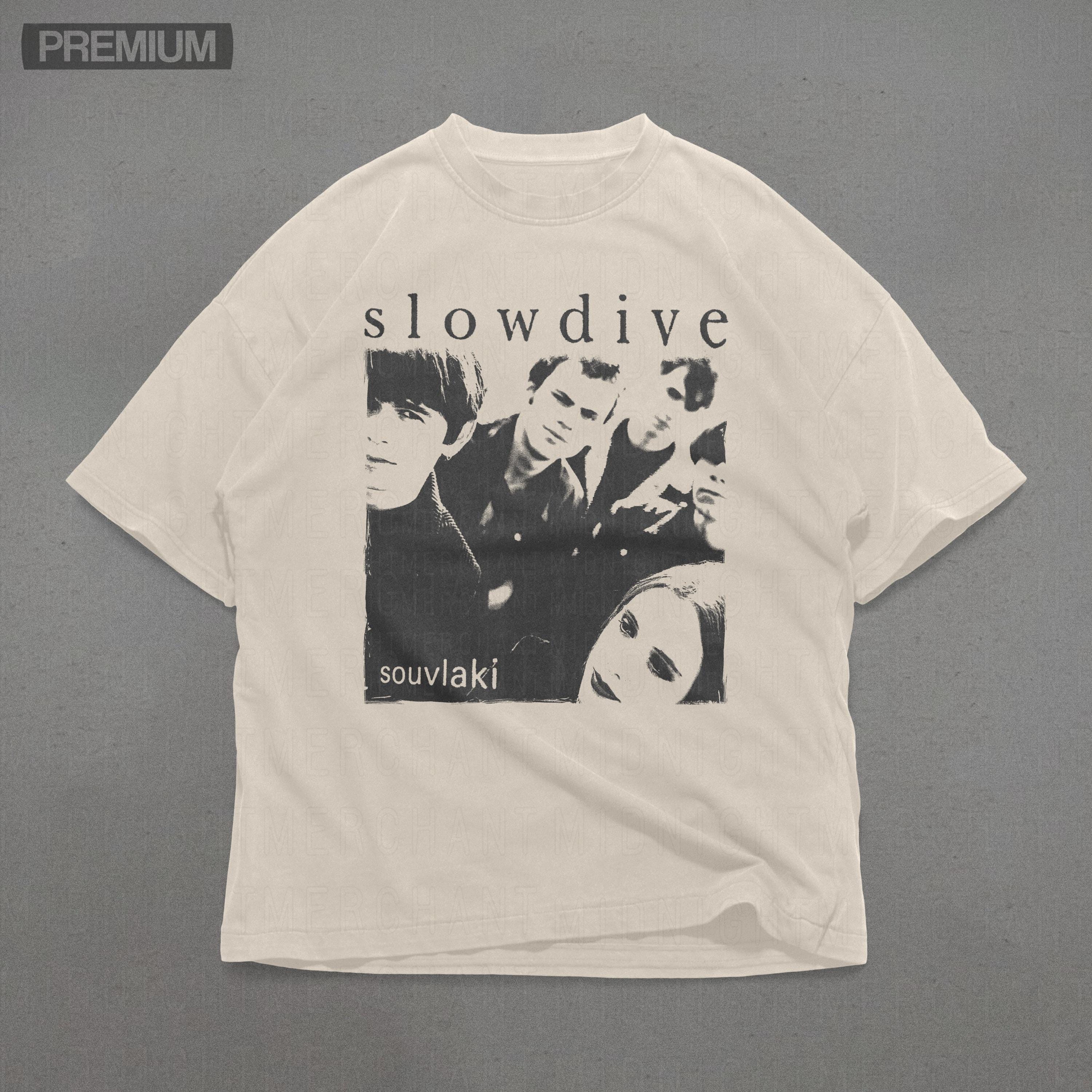 スロウダイブ ソウルヴァキ Tシャツ、コンフォートカラーズ シャツ、90