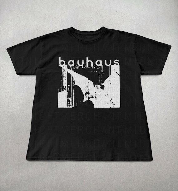 Bauhaus T-shirt, 80s Band Tees, Gothic Shirts, Bauhaus
