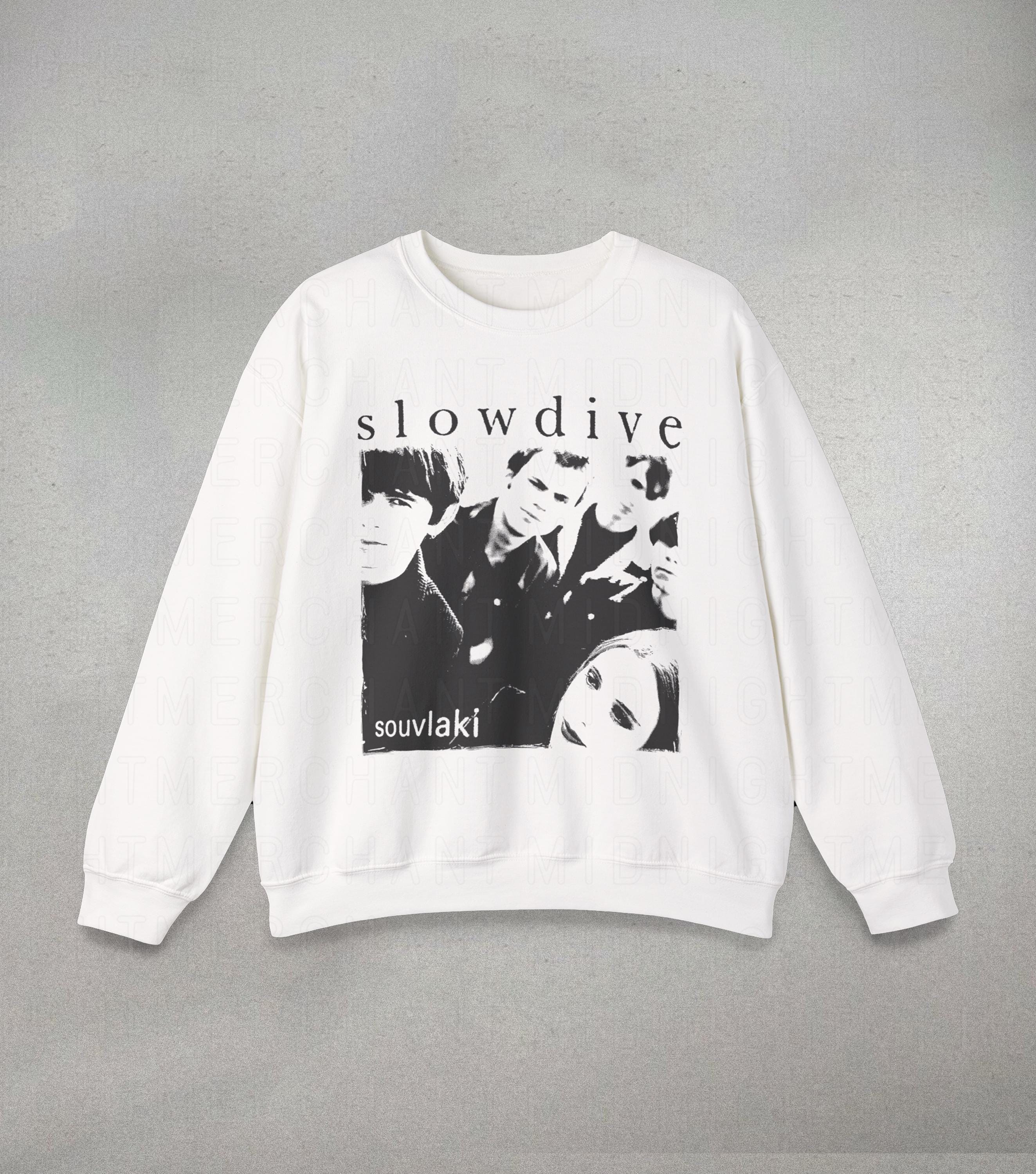 Slowdive Souvlaki Sweatshirt, 90s Shoegaze Band Tee, Shoegaze