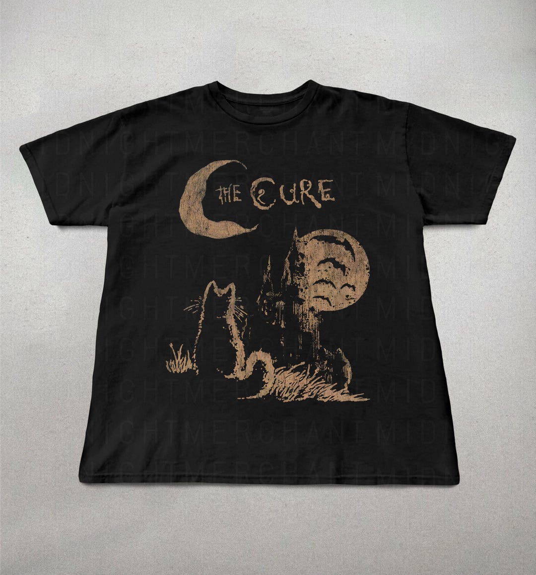 ザ・キュアーの猫Tシャツ、90年代オルタナティブ・インディーロック