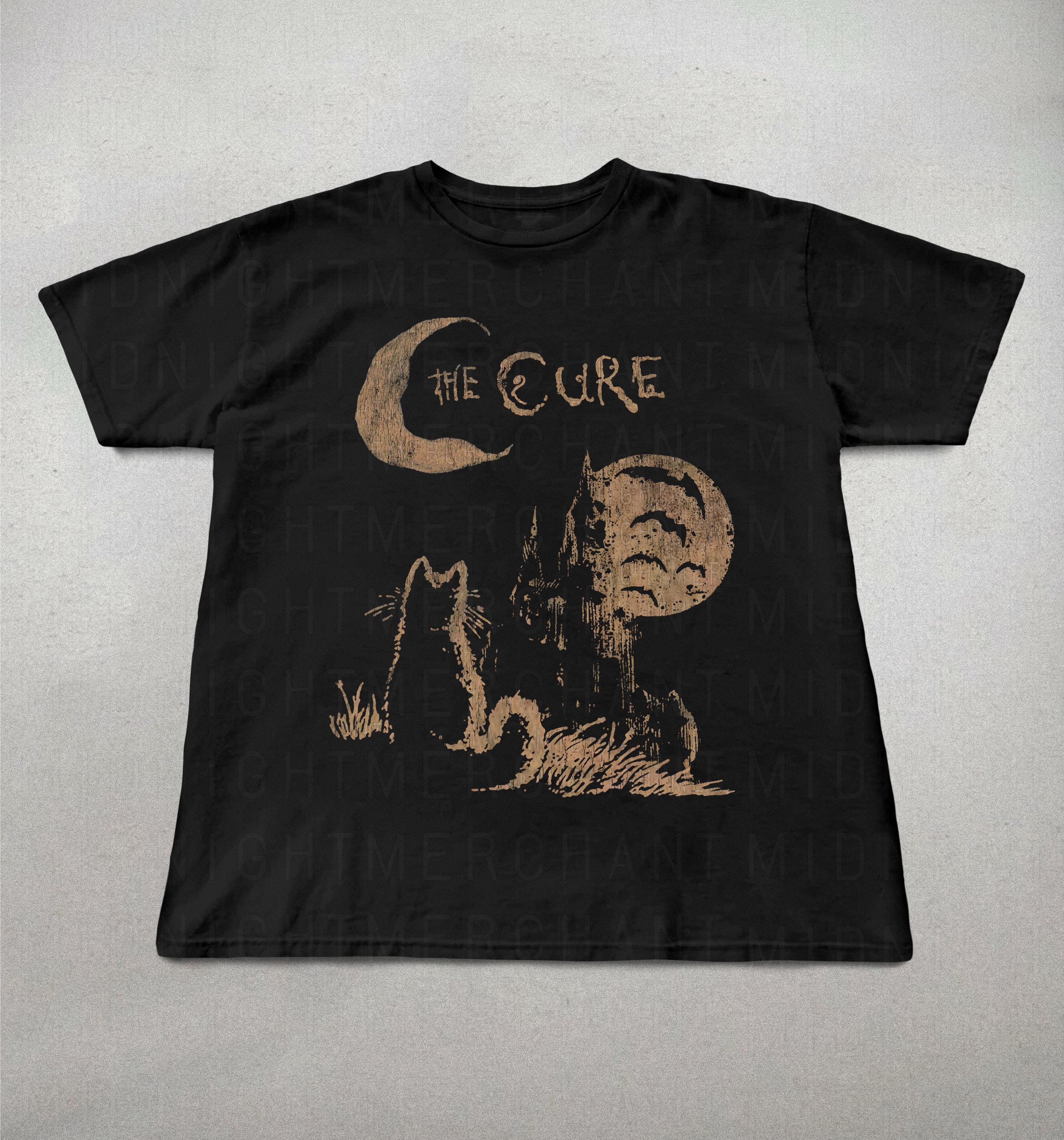ザ・キュアーの猫Tシャツ、90年代オルタナティブ・インディーロック