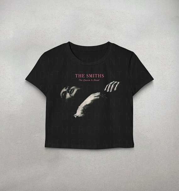 The Smiths Crop Top, the Queen is Dead Shirt, 90s Band Tees, Cute