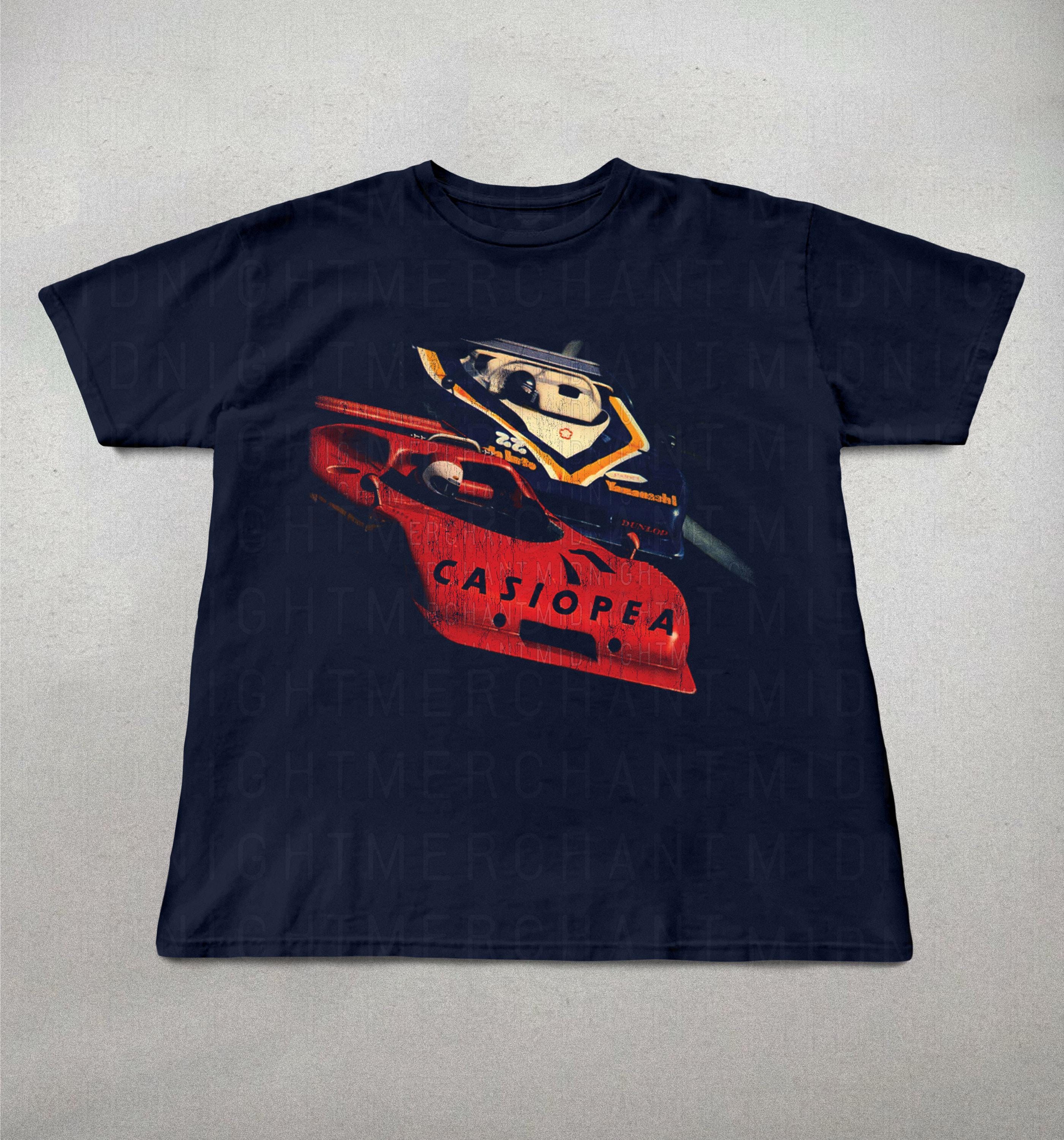 最終値下　TIME IS ON DOUBLE WINDOWPANE shirt Casiopea T-shirt, Japanese Jazz Fusion Shirt, Japanese Band Tees