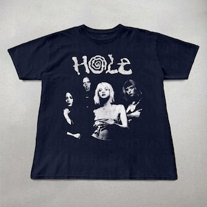 Hole Band T-shirt, Unisex Cotton Shirts, 90s band Shirt, Band graphic tees, Cute shirts, Trendy Shirts, Goth shirts, Retro Graphic tee image 3
