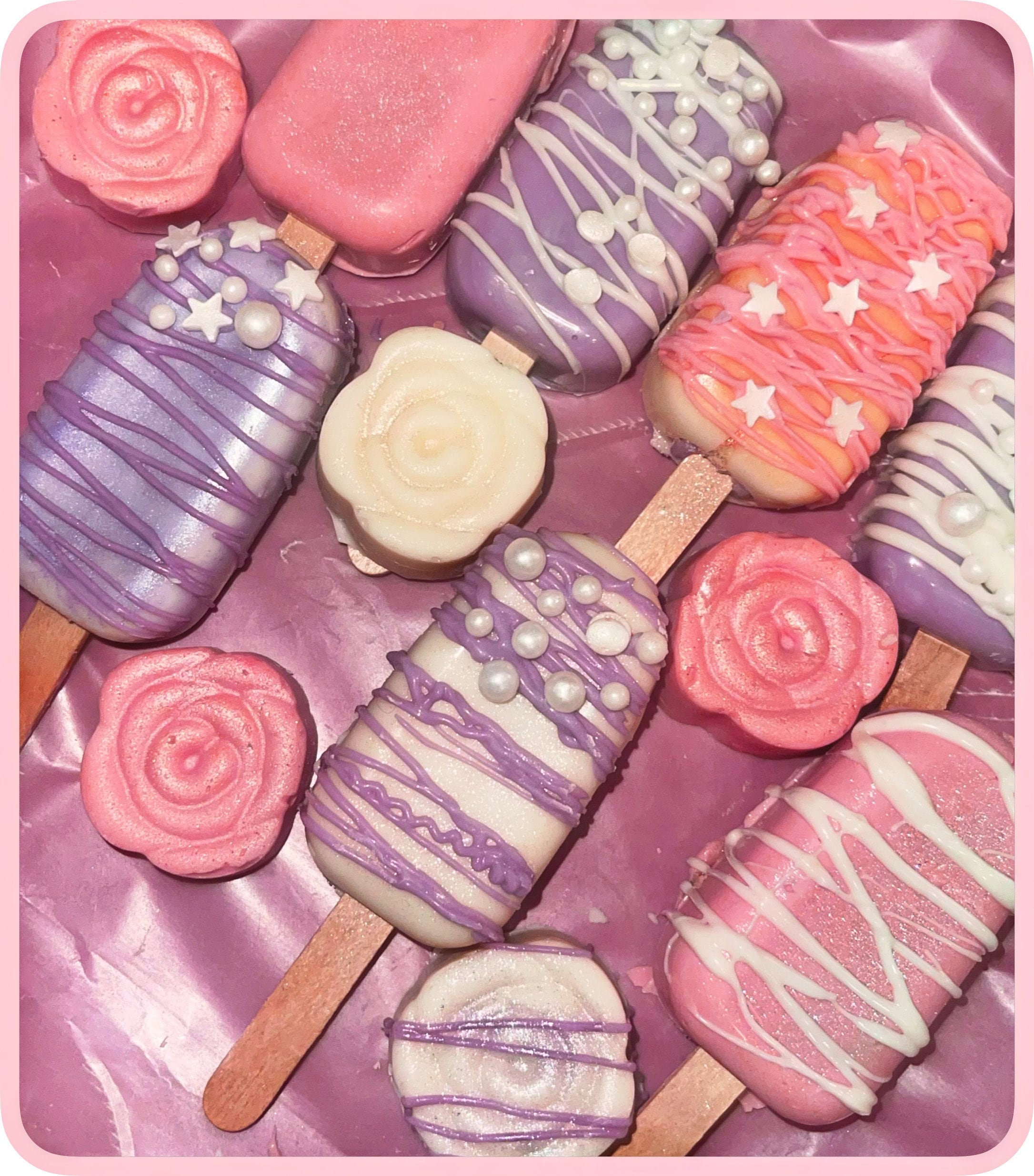 Custom Cakesicles Etsy