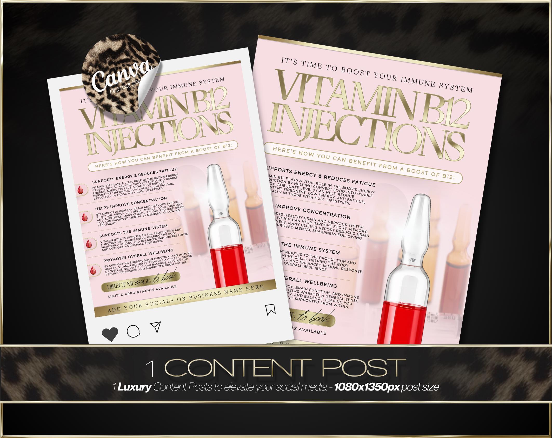 b12 supplement or injection Vitamin B12 Injection – Skin Spa New York main image 1