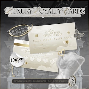 Carta fedeltà per carte di credito, biglietto da visita per bellezza Canva, carta fedeltà per ciglia, capelli, salone, trucco, unghie, design di biglietti da visita Instagram