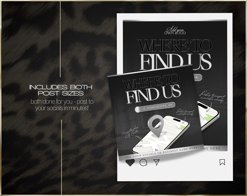 Beauty Salon Social Media Template – Instant Digital Download image 3