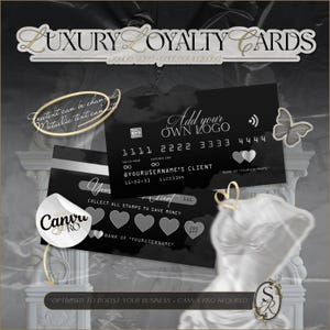 Tarjeta de fidelización de tarjetas de crédito, tarjeta de presentación de belleza Canva, tarjeta de fidelización de pestañas, diseño de tarjeta de presentación para Instagram, peluquería, maquillaje y uñas.