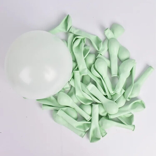 5" Royal Macaron Mint Balloons for Graduation, Baby Shower, Birthday, Bridal Shower Decor, Wedding and more!