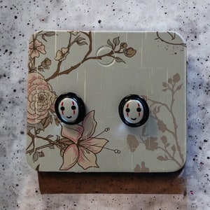 No Face Spirited Away Stud Earrings