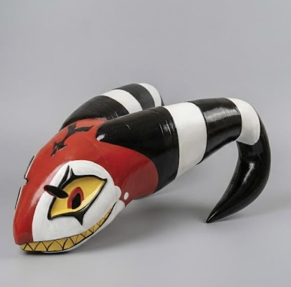 Blitzo Helluva Boss Inspired Mask/helmet/cosplay | Painted or Non