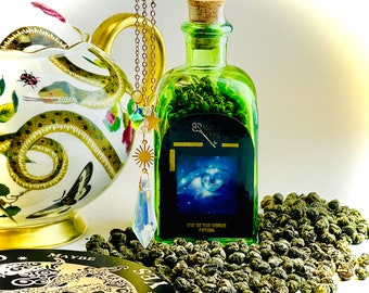 Eye of the Horus Potion Loose Leaf Tea Green Jasmine Pearl Jar, Tin or Pouch