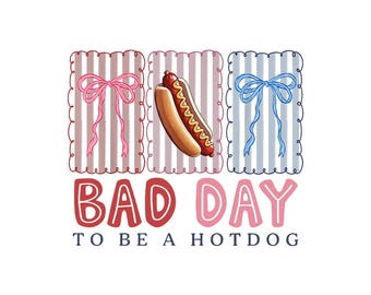ホットドッグになるには最悪の日 7月4日 SVG PNG、ホットドッグ 7月4日 Png、レトロ アメリカン ホットドッグ SVG、愛国的なホットドッグ Png、ホットドッグ愛好家へのギフト