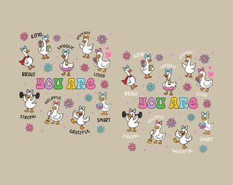 Silly Goose You Are Kind PNG, Teacher Affirmation Png, Cute Goose Motivational Png, Back to School Png, Teacher Gift Idea.