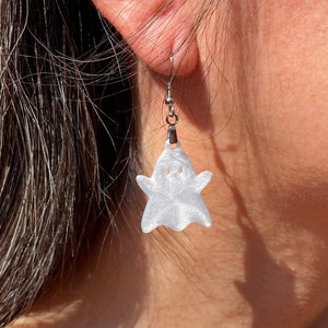 Cute Ghost Halloween Earrings | Quirky, Fun, and Minimalist