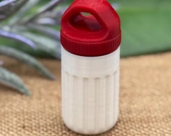 Pill Capsule Container – Mini Pill Holder with Screw Cap | Travel Medicine Case | Personalized Colors