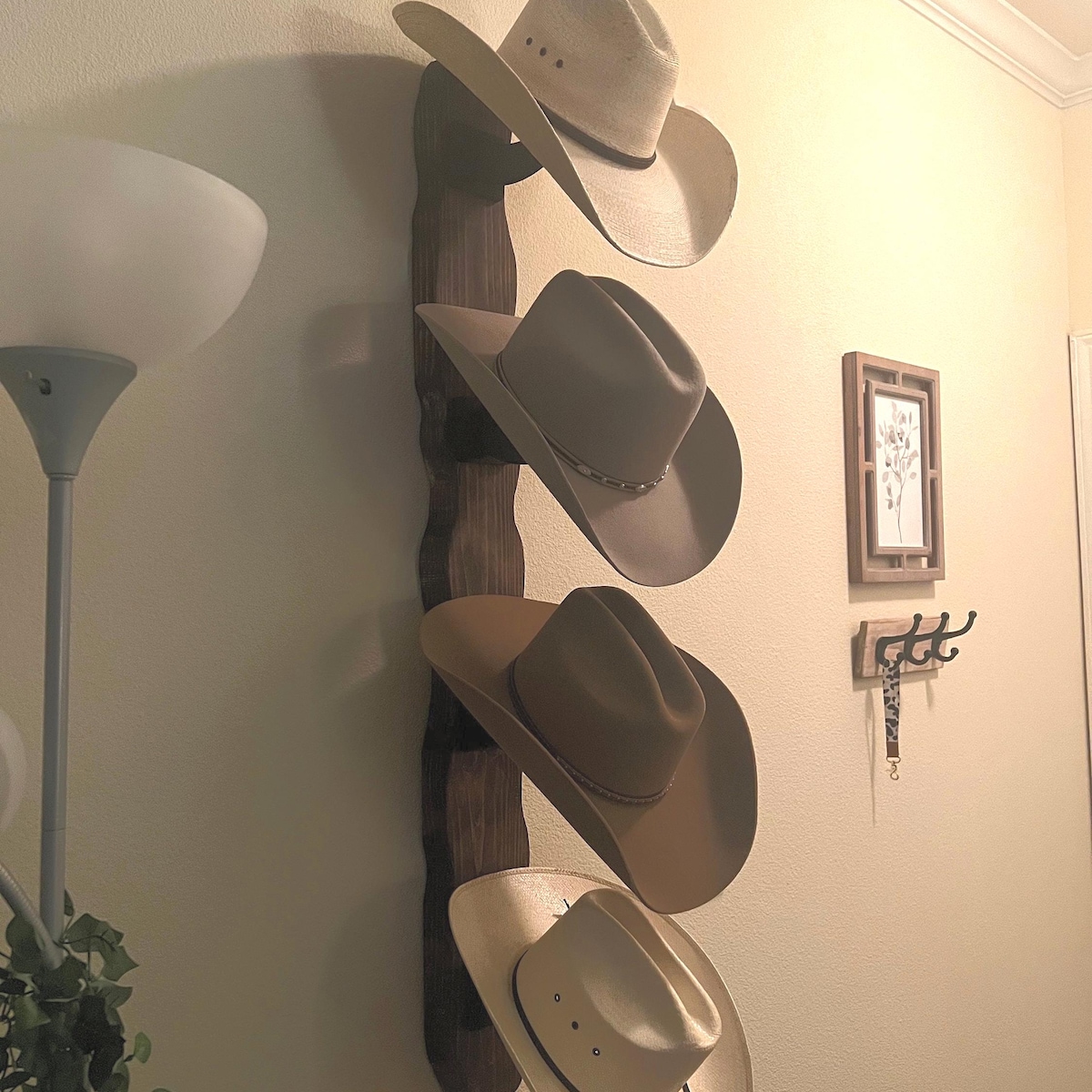 Cowboy Hat Rack (3 hat - Medium) - Etsy