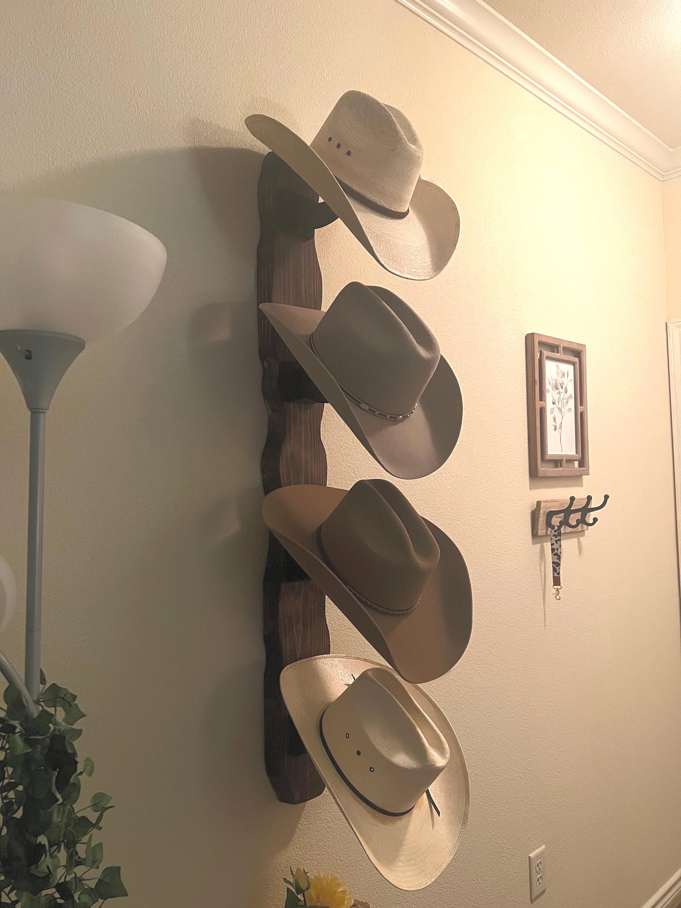 Coat Rack Cowboy Hat Rack For Wall Horseshoe Hat Rack