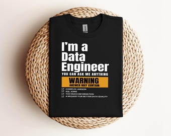 Data Engineer Humor T-Shirt, SQL Geek Gift