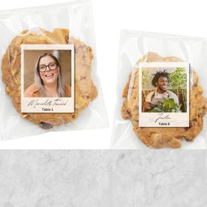 Polaroid Escort Card Template - Photo escort card