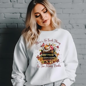 Bookworm Sweater Book Lover Sweatshirt Bookish Clothing Books Sweatshirt Books Hoodie Gift Book Lover