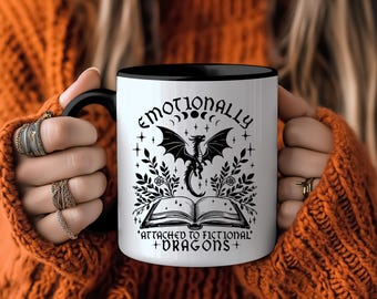 Dragon Books Mug for Fantasy Readers - The perfect gift for bookworms and fantasy lovers