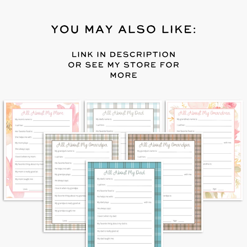 Printable All About My Aunt Fill - Il 794xN.5797510131 T8ke 