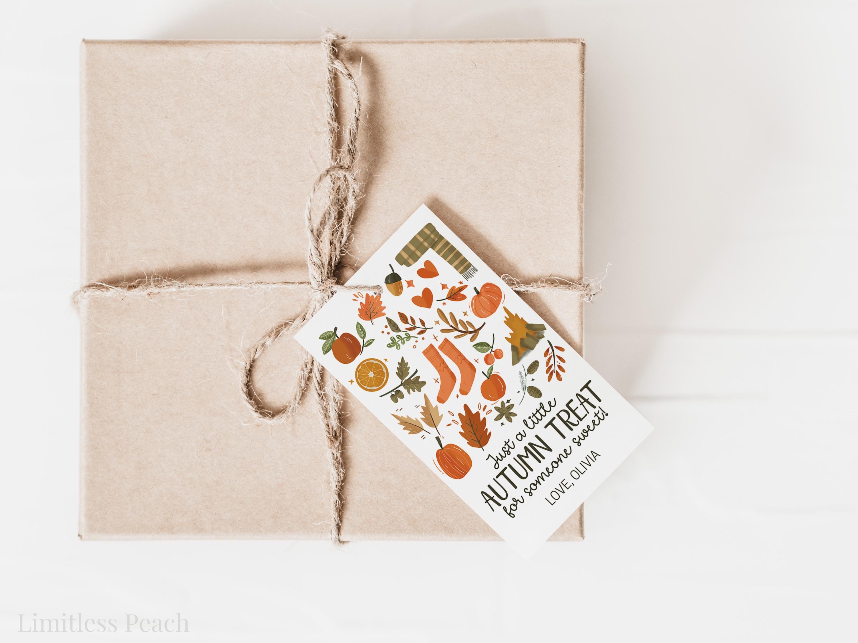 Autumn Gift Tag Printable Fall Tag for Someone Sweet Autumn Tag ...