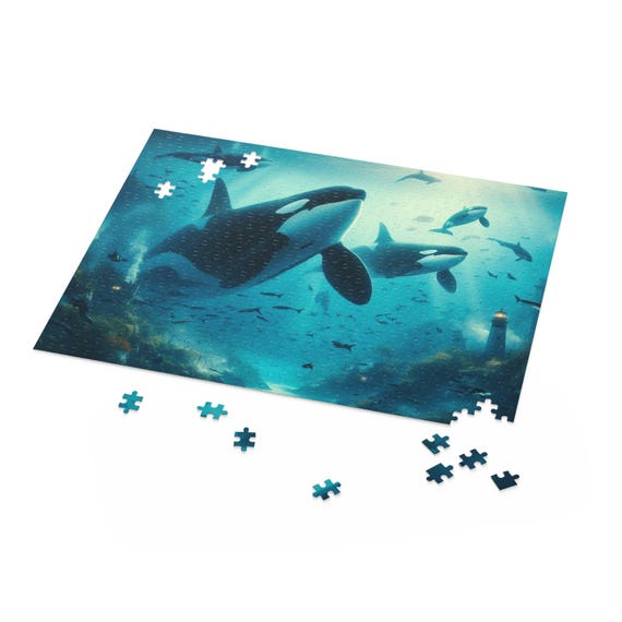 海洋生物 シャチ 500ピースパズル - Etsy 日本