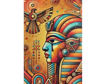 Bunte ägyptische Puzzle Art 1014 Teile - Perfektes Geschenk für Puzzle-Liebhaber, Spieleabende, Familienspaß, Wohnkultur, pädagogisch