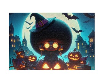 Halloween Puzzle Halloween-Kürbis, Familienspaß (1014 Teile)