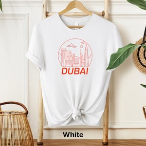Dubai T-Shirt, Dubai City Tshirt, Dubai, Dubai Shirt For Gift, Dubai Gifts, Travel T shirt, Burj Khalifa, Trendy T shirt, Fashion Tee