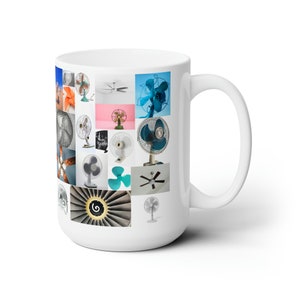 Home Decor Fan Design Keramiktasse 15oz - Home Decor Styles - Home Decor Ideen - Home Decor Artikel - Kaffeetasse - Kaffeetasse - Tassen