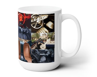 Luxury Car Interiors Coffee Mug - Automotive Enthusiast Gift