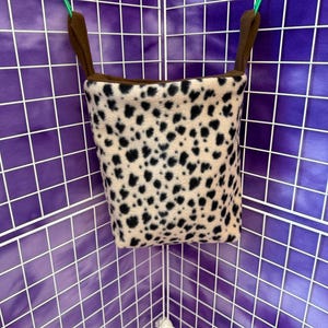 Animal Print Sugar Glider Cage Pouch