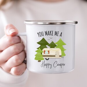 Camper Mug, Outdoorsy Mug, Camper Gift, Nature Lover Gift, Camping Lover Gift, Coffee Mug, Camping Cup, Mug, Stainless Steal Mug, Enamel Mug