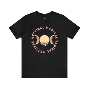 Mystikal Magikal Triple Moon Goddess with Flowers 1W