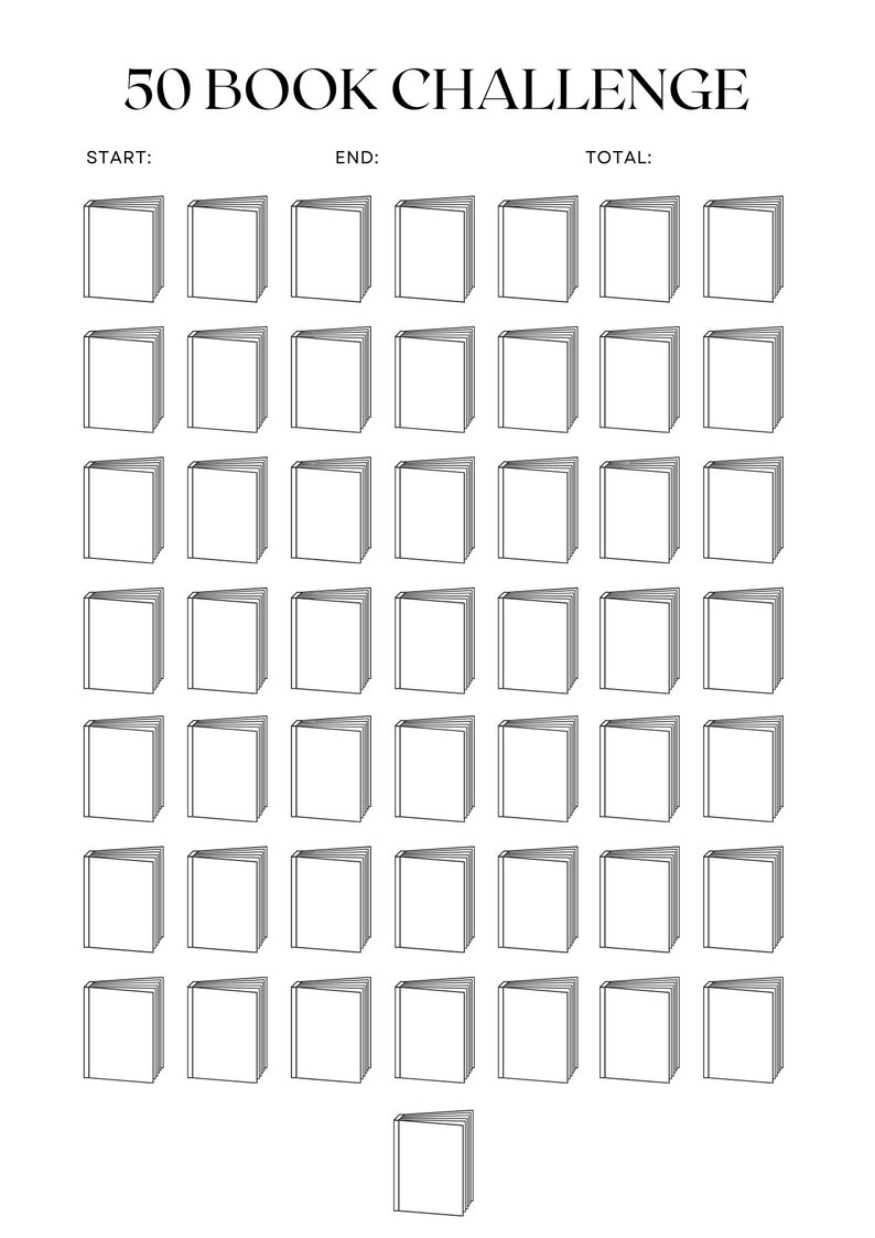 Book Challenge Printable Book - Il 794xN.5114315445 Kxl4 