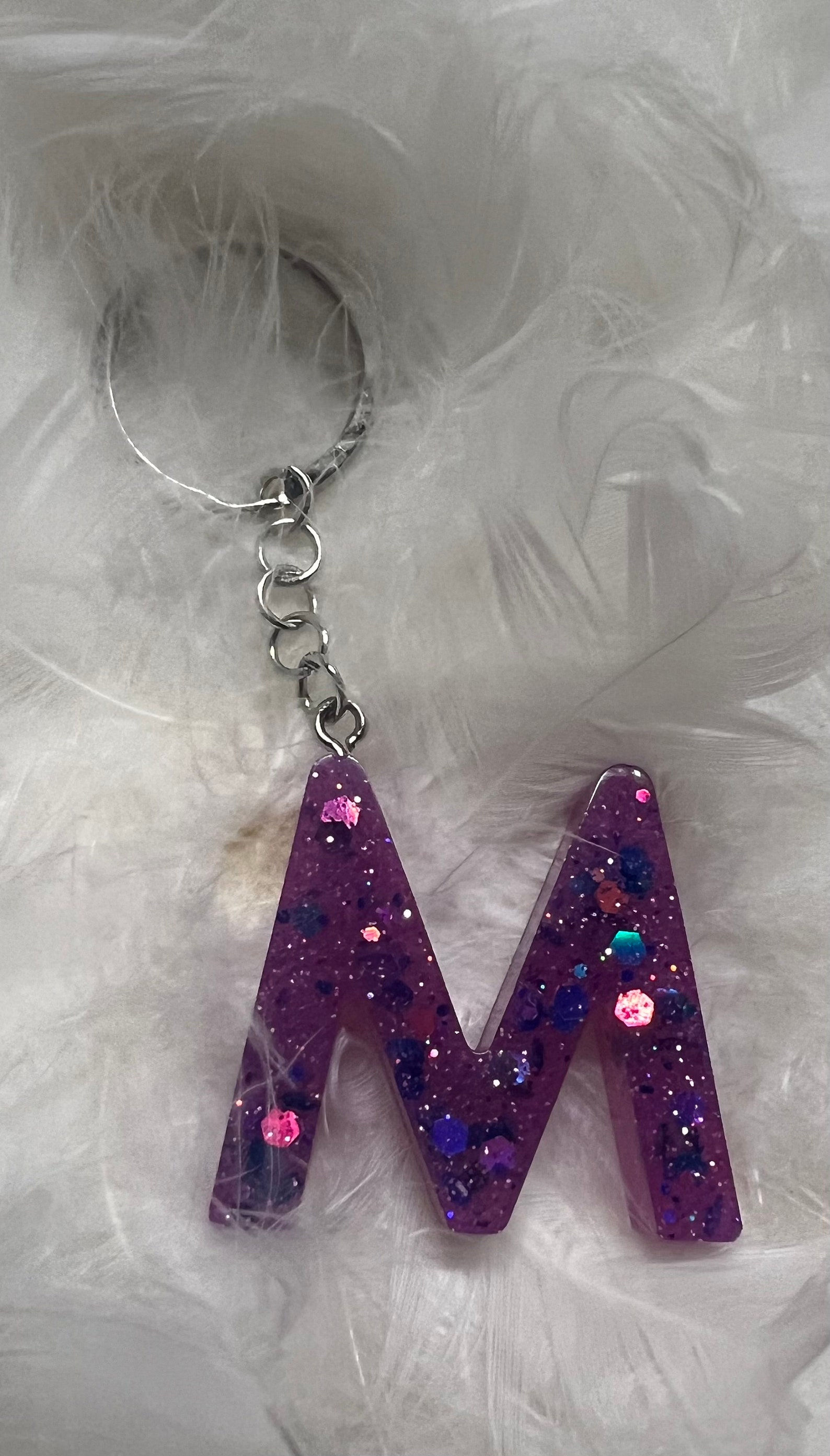 Handmade Letter Keychains - Etsy