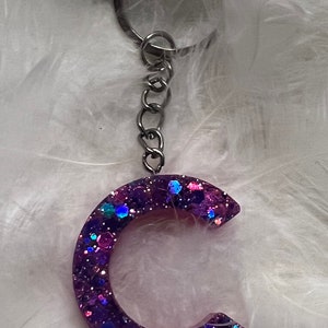 Handmade Letter Keychains