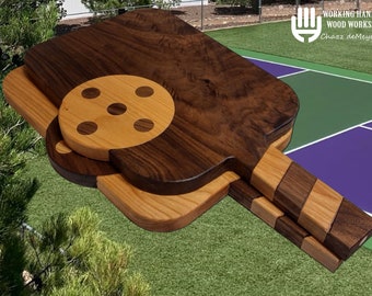 Pickleball Charcuterie Cheese Board Full Size