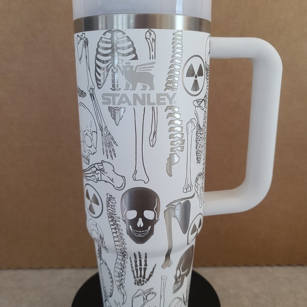 Radiology X-ray Ortho 20 or 30 Oz. Wrapped Tumbler Laser Engraved Yeti, Stanley or Owala