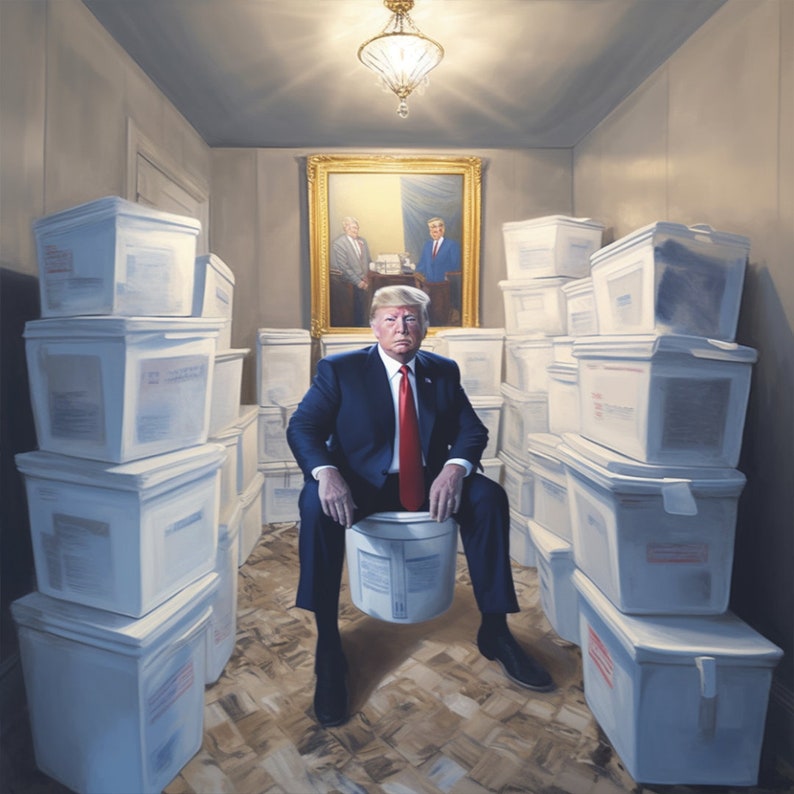 Donald Trump Poster Premium Large Poster Statement Artwork - Etsy