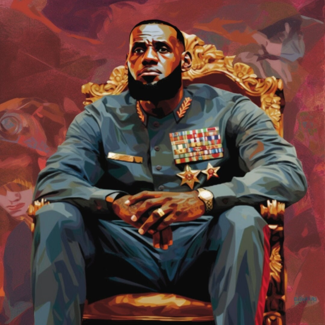 Lebron James Poster Premium Large Poster Statement Artwork Home Decor