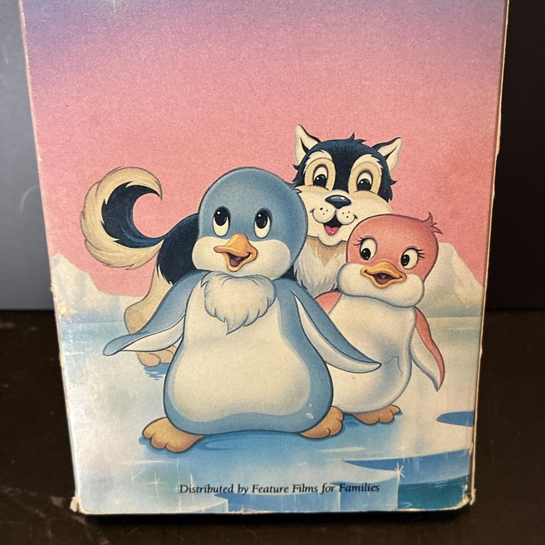 Scamper the Penguin VHS Animated Kids Movie 1992 Family Films Vintage ...